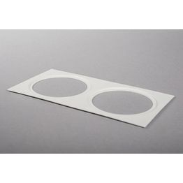 Asennuskehys alasvaloille Hide-a-lite II 220x115 mm ø85 mm valkoinen