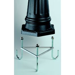 Asennuskolmio Noor Milano- ja Kello-pylväsvalaisimille