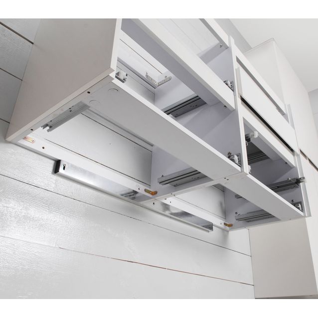 Asennuslista Noro seinään asennettavalle kaapille 400mm alumiini