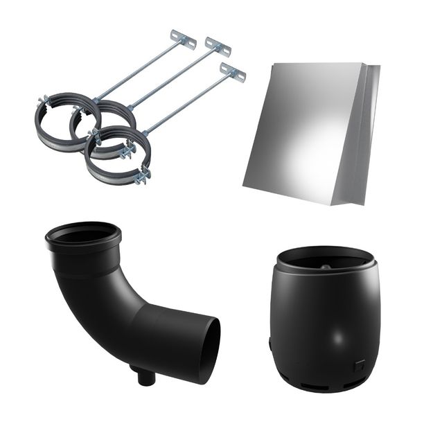 Asennussarja polttavalle Cinderella Comfort kuivakäymälälle