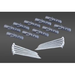 Asennustarvike Elfa Classic umpiseinäruuvi TFX 4,8x4 mm 10 kpl sinkitty