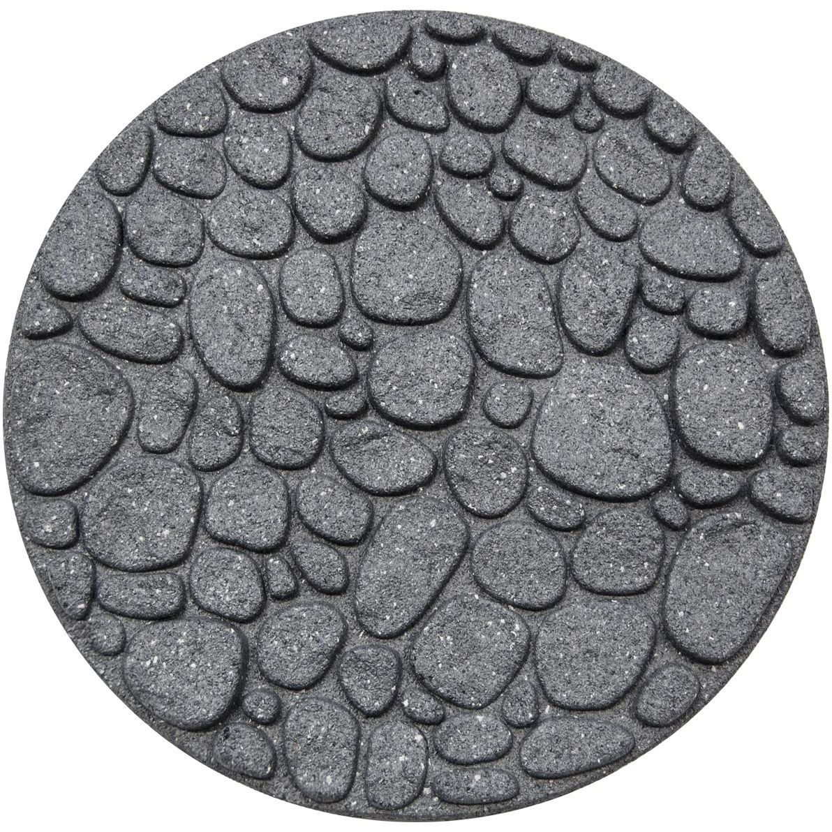 Askelkivi Multy Home River Log ø45 cm kierrätyskumia harmaa 16 kpl