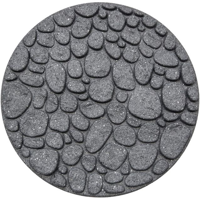 Askelkivi Multy Home River Log, ø45cm, kierrätyskumia, harmaa