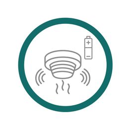 Palovaroittimen asennus taloyhtiölle, paristokäyttöiset varoittimet