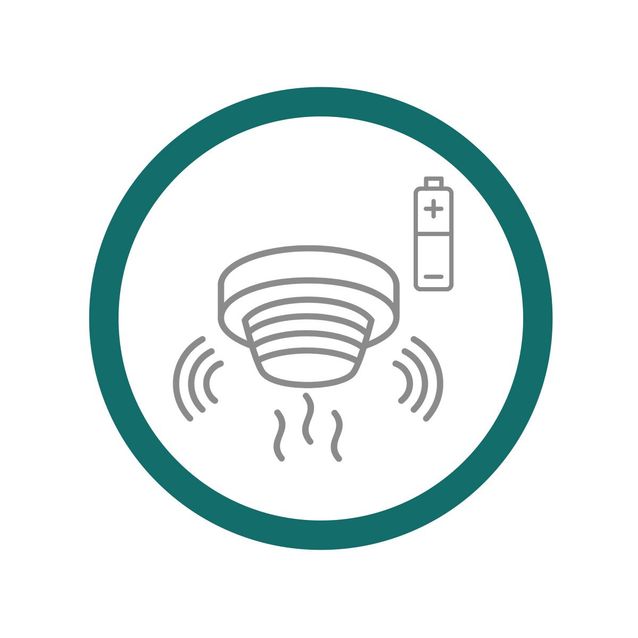 Palovaroittimen asennus taloyhtiölle, paristokäyttöiset varoittimet