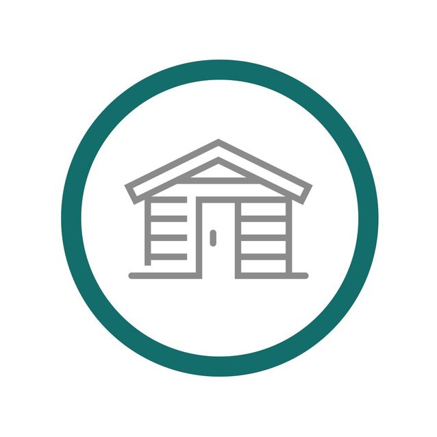 Piharakennuksen asennus 4-5,9 m2 kokoisille rakennuksille