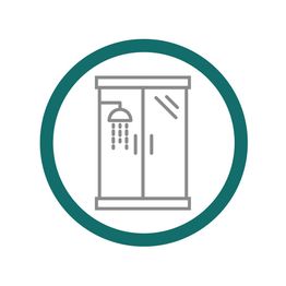 Suihkukaapin asennus