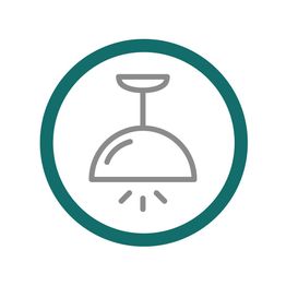 Kattovalaisimen asennus