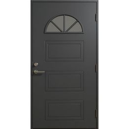 Ulko-ovi Timburg Kaari 9-10x21 karmi 115 mm RR23 tummanharmaa