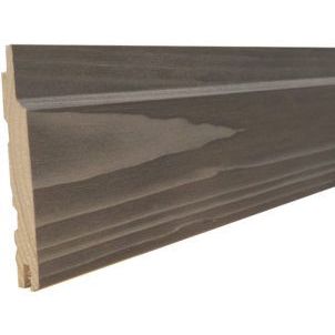 Sisustus-/saunapaneeli Aureskoski Aure STV 15x95x2400 mm HVS KD kuusi saunasuojattu harjattu savi