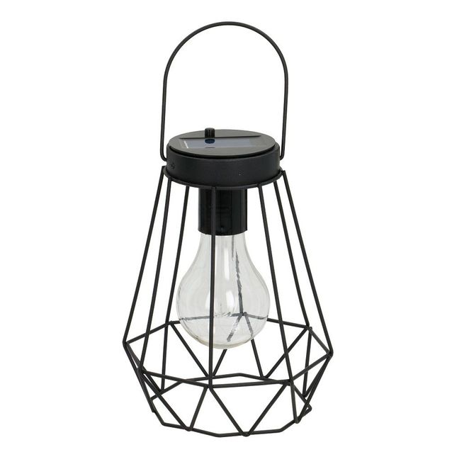 Aurinkokennovalaisin Taiga Solar Metallilyhty Ø130x170 mm