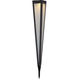 Aurinkokennovalaisin Star Trading Pyramis Ø10cm musta