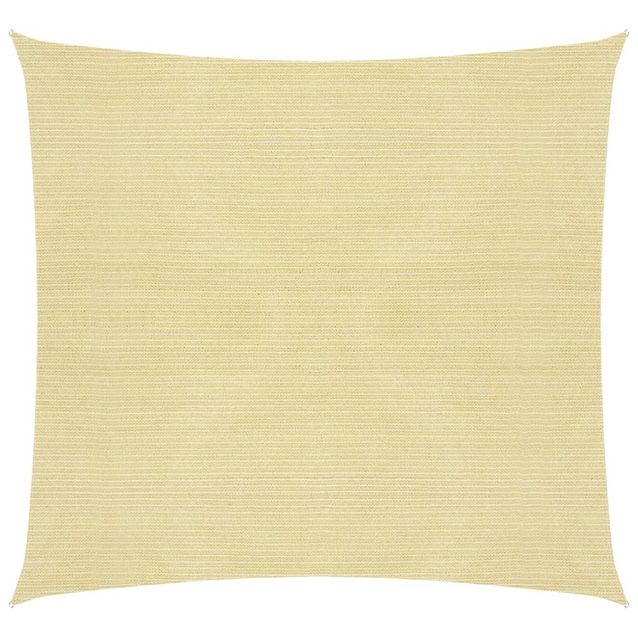 Aurinkopurje 160 g/m² beige 5x5 m HDPE