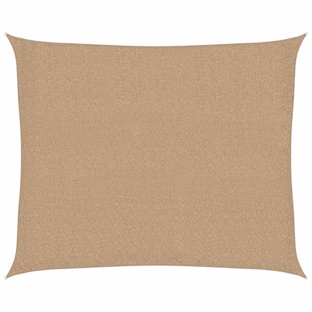 Aurinkopurje 160 g/m² harmaanruskea 2,5x3 m HDPE (11397)