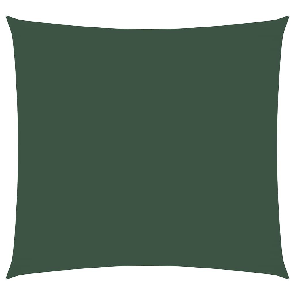 Aurinkopurje Oxford-kangas neliö 4x4 m tummanvihreä (35469)