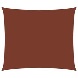 Aurinkopurje Oxford kangas suorakaide 2x3 m terrakotta