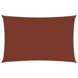 Aurinkopurje Oxford kangas suorakaide 3x6 m terrakotta