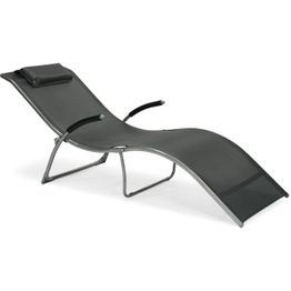 Aurinkotuoli Home4you Batya harmaa