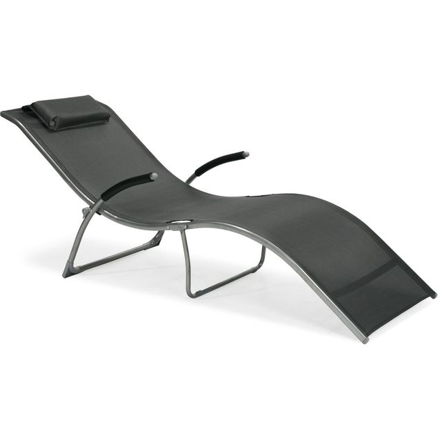 Aurinkosänky Home4you Batya harmaa