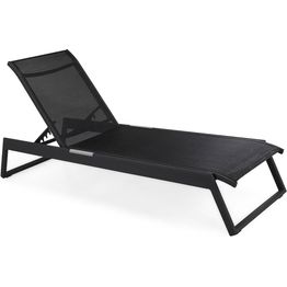 Aurinkosänky Monaco musta