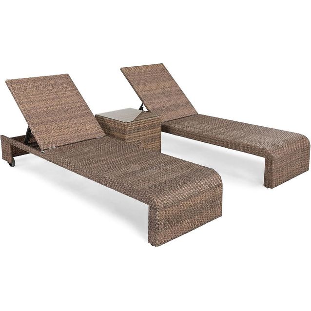 Aurinkosänkysetti Bahamas sis sivupöytä hiekka