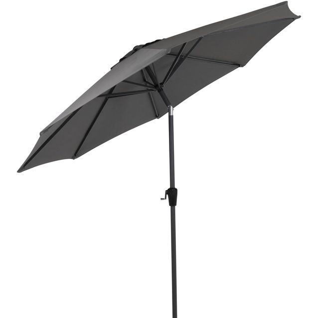 Aurinkovarjo Cambre, Ø250cm, tumman harmaa