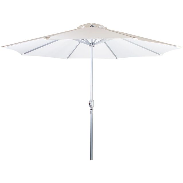 Aurinkovarjo Home4you Bahama Ø270 cm valkoinen