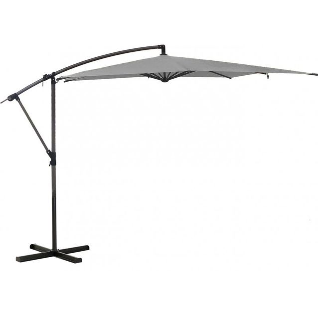 Aurinkovarjo Home4you Malta, ø300 cm harmaa