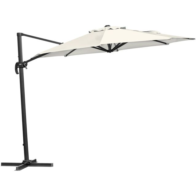 Aurinkovarjo Linz, Ø300cm, beige