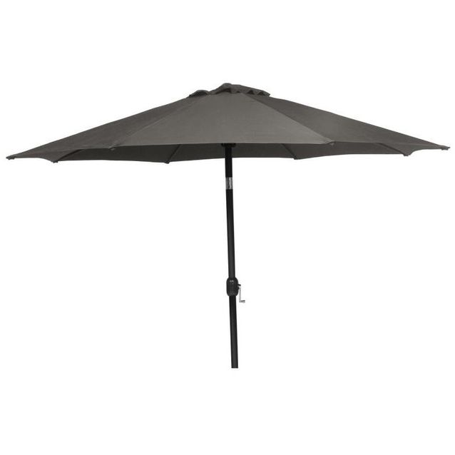 Aurinkovarjo Ø 300 cm harmaa