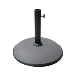 Aurinkovarjon jalka 35 kg musta 9635