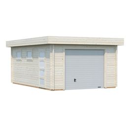 Autotalli Palmako Rasmus, nosto-ovella, 19m² FR44-3857-5