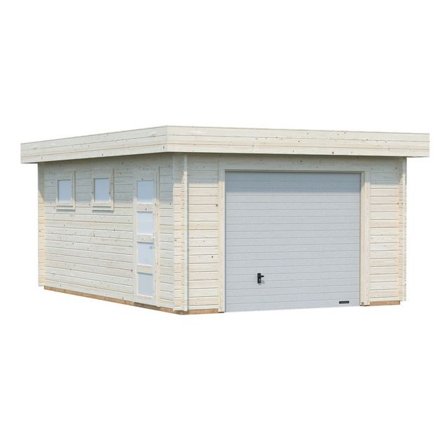 Autotalli Palmako Rasmus, nosto-ovella, 19m² FR44-3857-5