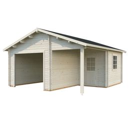 Autotalli Palmako Roger ilman ovea 21,9+5,2 m²