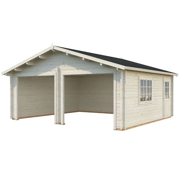 Autotalli Palmako Roger ilman ovea 28,4 m²