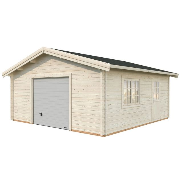 Autotalli Palmako Roger, nosto-ovella, 27,7m² FR70-5656-2