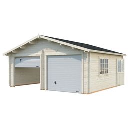 Autotalli Palmako Roger nosto-ovella 28,4 m²