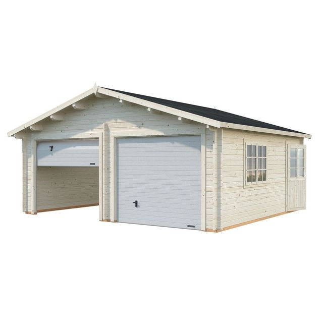 Autotalli Palmako Roger nosto-ovella 28,4 m²