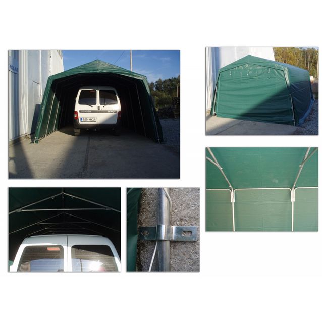 Autoteltta Polar 3,3x6,0 m teräsrunko