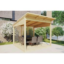 Pihakatos Jalotakka Villa Vilma, 7,3m², puuvalmis