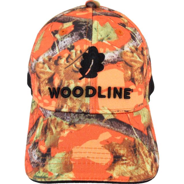 Lasten lippalakki Woodline Akka oranssi one size (54 cm)