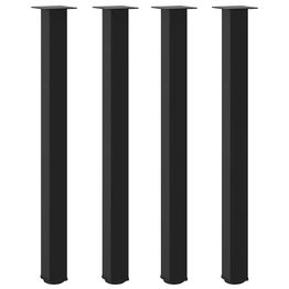 Pöydän jalat teräs, eri mallit ja korkeudet, eri värejä (42484)