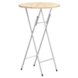 baaripöydänjalat Taitettavat hopea 45x53x108cm galvanoitu teräs (88464)