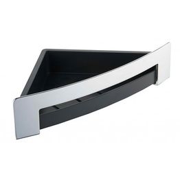 Suihkukori Bemeta Cytro muovitasolla kromi/musta