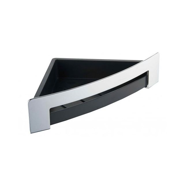 Suihkukori Bemeta Cytro muovitasolla kromi/musta