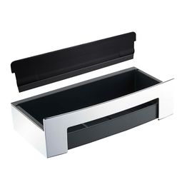 Saippuakori Bemeta Cytro muovitasolla kromi/musta