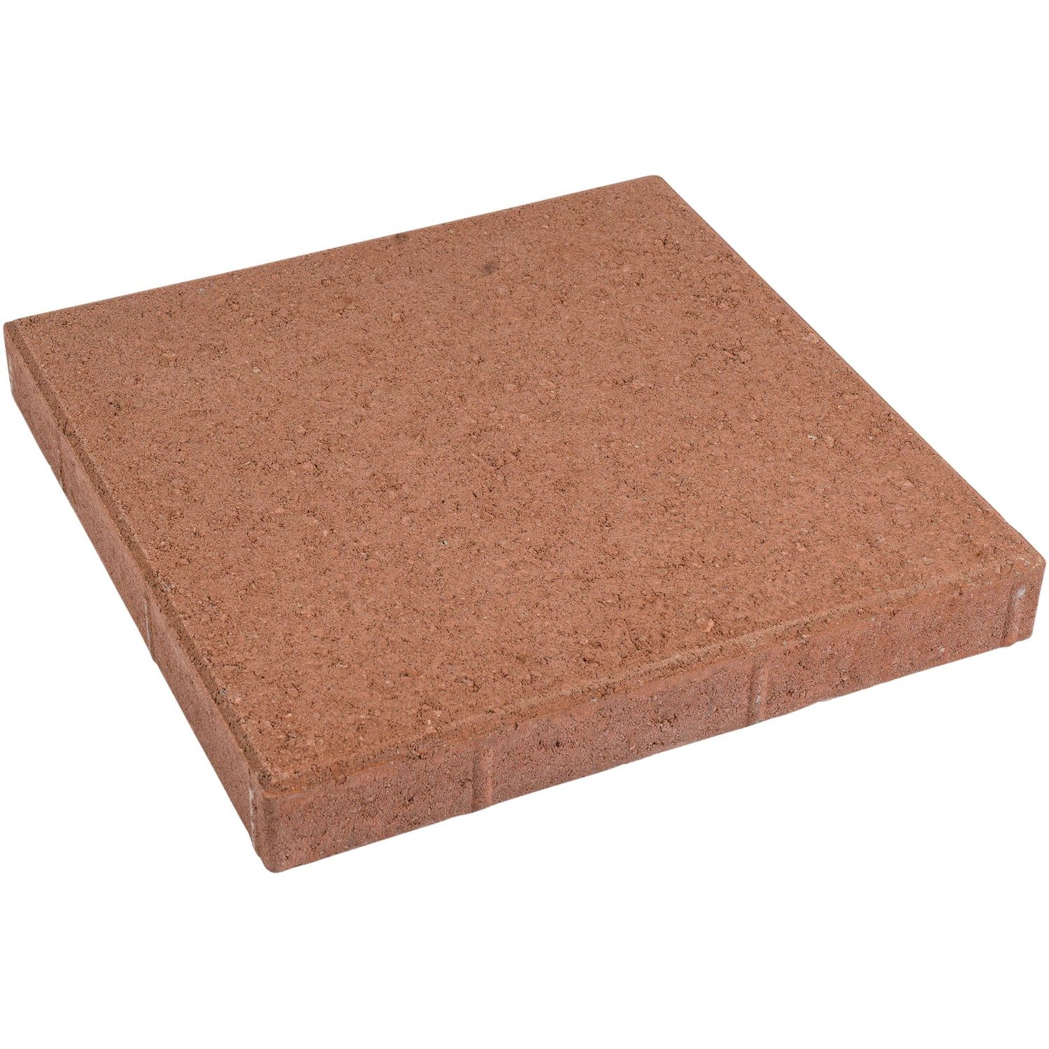 Betonilaatta 400x400x50 mm sileä punainen