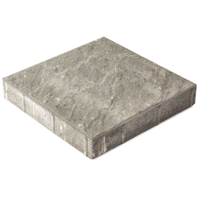 Betonilaatta HB-Betoni, 50x298x298mm, pintaprofiloitu, harmaa