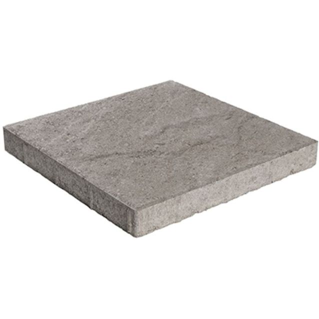 Betonilaatta HB-Betoni, 50x398x398mm, pintaprofiloitu, musta