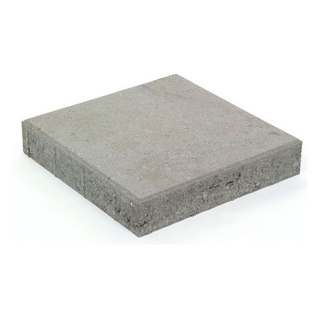 Betonilaatta Rudus 418x418x80 mm sileä harmaa